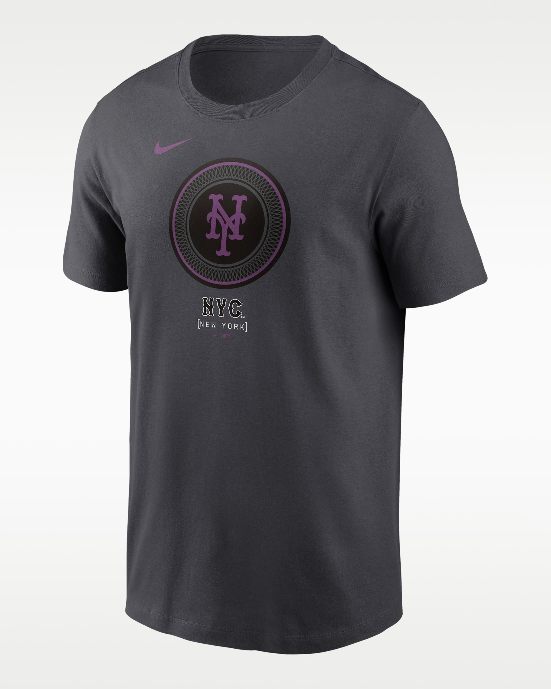 New York Mets City Connect Wordmark Men's Nike MLB T-Shirt. Nike.com